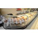 LCCT Catania REM 1,25 - Refrigerated counter with telescopic front glass