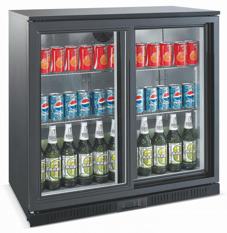Vitrină frigorifică bar cu două uși glisante | LG-208S