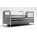 Vitrină frigorifică orizontală cu geam frontal telescopic | LCCT Catania 1,25
