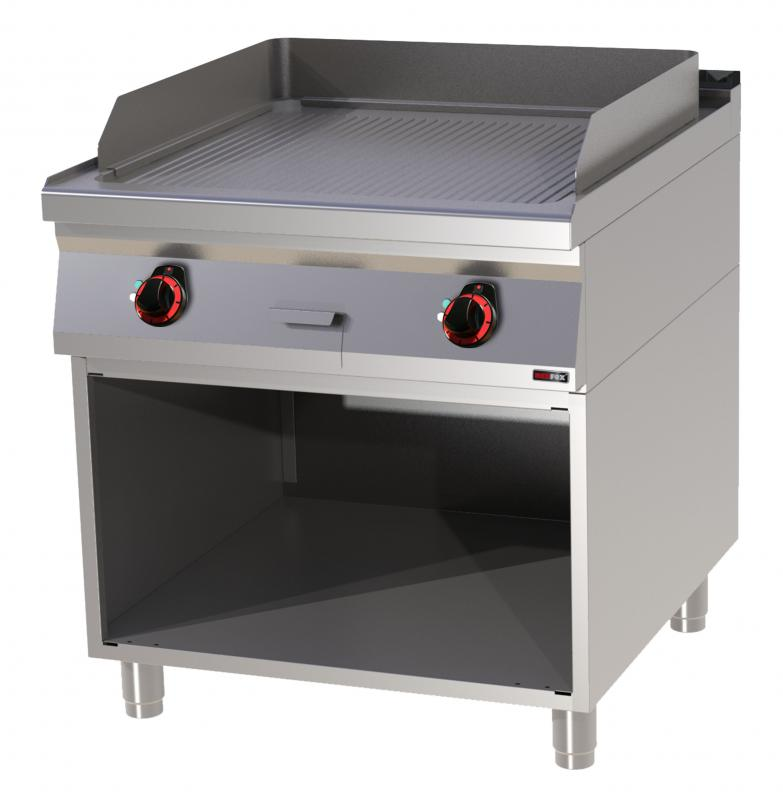 FTR 90/80 E Electric griddle plate with base