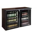 TC BB2GDR I Double glass door bar cooler
