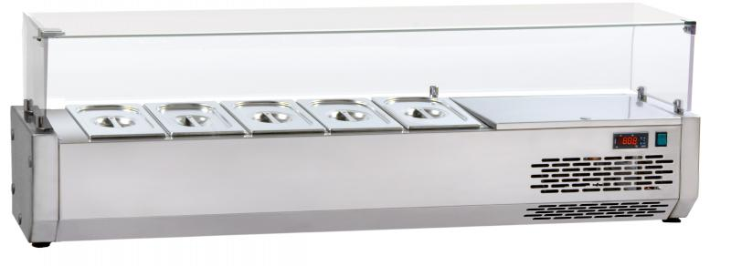 VR3200VD - Cooling display 8 x GN 1/3