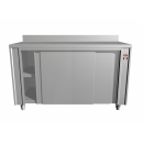 Heated work cupboard 