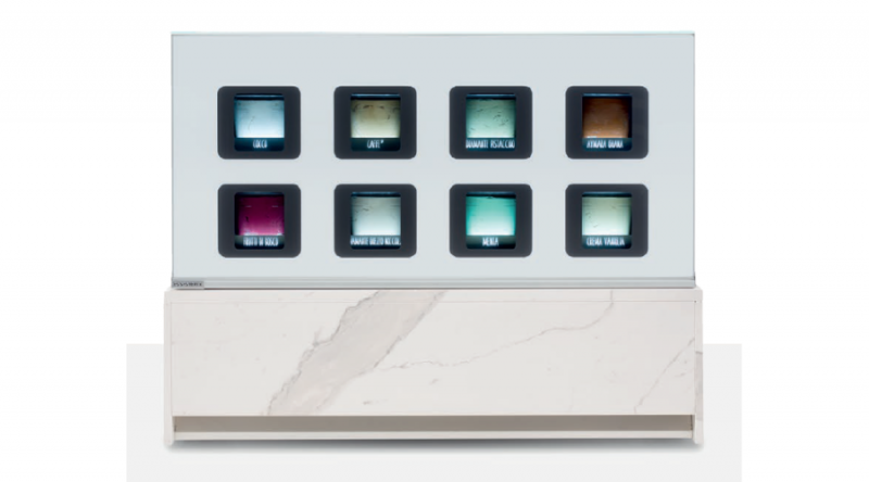 LMI INSU 8 - Ice cream counter for 8 flavours