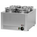 Bain-marie cu aer cald și 4 boluri | BM 04 D
