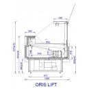 Vitrină frigorifică orizontală | ORIS LIFT 0.94
