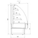 Self-service hot display case | R-1 BG/O 90/GR Bergen