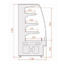 RCS Scorpion 02 mini 0,9 Refrigerated low wall cabinet