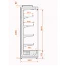 Refrigerated wall counter | RCH Hercules 66.206 1,875
