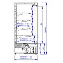 Raft frigorific cu agregat intern | GRANDIS 1.25 - 0.9