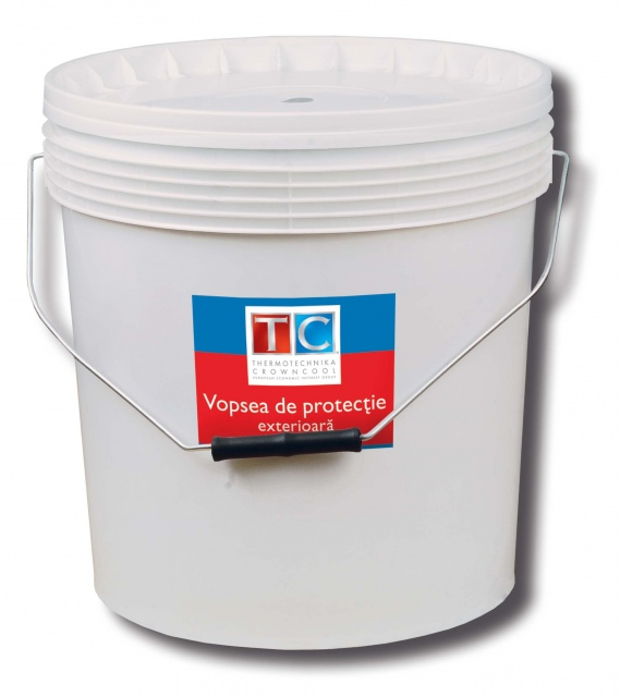 Vopsea de protectie exterioră, ProZink 2000, 5 kg, gri