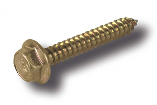 Şurub autoforant, cap hexagonal 6,3x50 mm, zincat alb