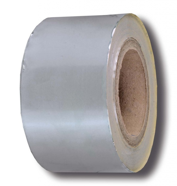 Bandă autoadezivă, 30 microni, aluminiu