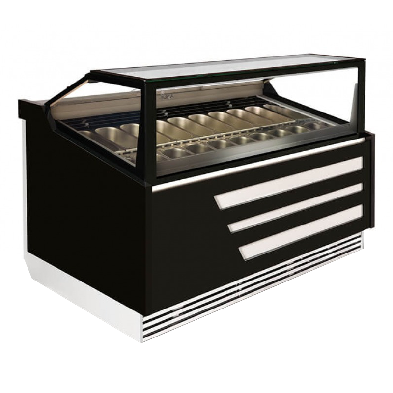 K-1 Par 12 - Paradiso Ice Cream Counter for 12 flavours
