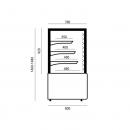 Ellada N 750 (WCH-1/C5 750 ELLADA) | Neutral confectionary counter