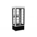 Vitrină de cofetărie și patiserie verticală | WCH-3/C SELENA