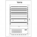 R-1 VR 180/80 VARNA - Hűtött faliregál