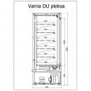 R-1 VR 60/80 VARNA DUZ | Refrigerated cabinet hinged doors