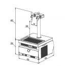 Răcitor de bere pe tejghea cu o coloană şi doi robineţi | KONTAKT 55 (Lindr)