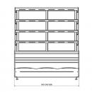 C-1 BL 90/NE BELLISSIMA - Neutral confectionery counter
