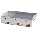 FTHR 90 G - Gas grill with 2/3 smooth and 1/3 ribbed surface