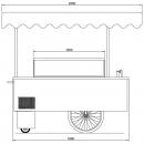 Vitrină mobilă pentru îngheţată | K-1 RK 7 RIKSHA