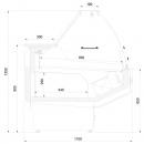 L-1 MD/W 100/110 Modena - Csemegepult