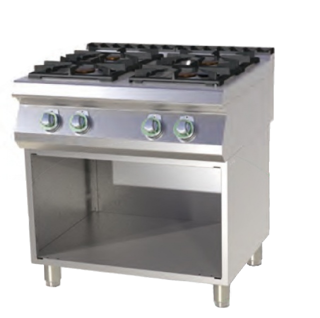 SPS 780 G - Gas range with base
