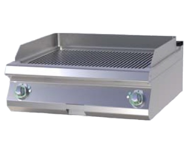 Grătar electric cu suprafața striată | FTR 708 E