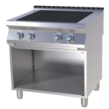 SPL 780 E - Electric range with 4 plates