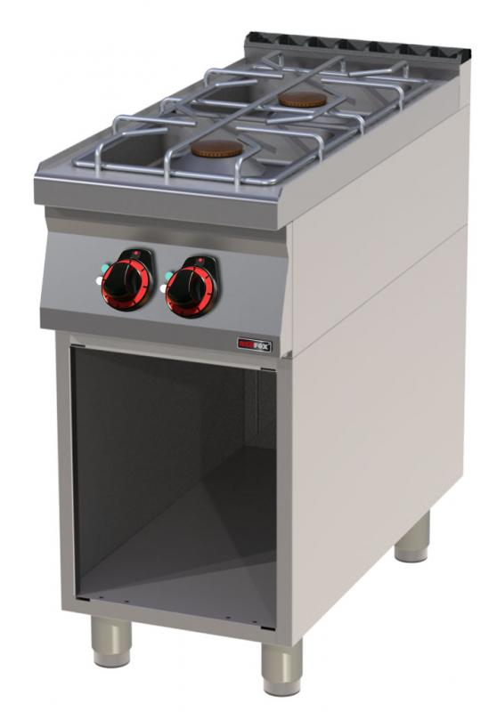 Maşină de gătit pe gaz cu 2 arzătoare | SP 90/40 G