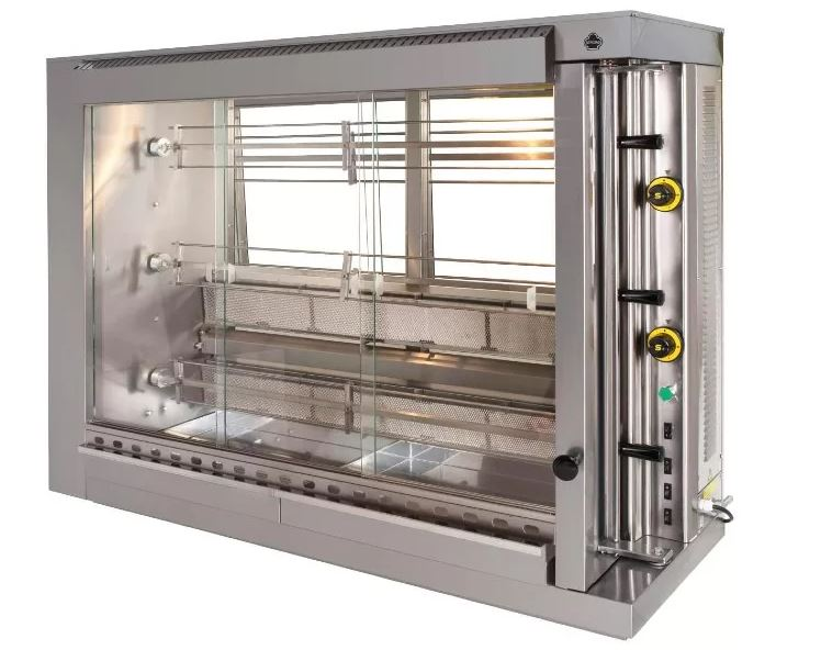 Gas grill with spits | KG3