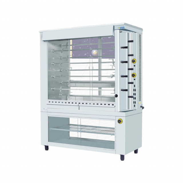 Gas grill with spits | KG9
