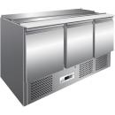 Masă frigorifică | Saladetă cu 3 uși din inox | G-S903