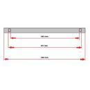 Shelf guide for cooled worktables | EPF