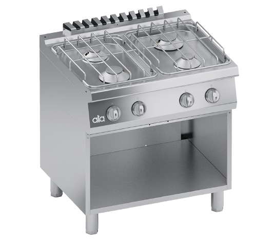Gas range 4 burners and open cabinet | C2GCU10VV