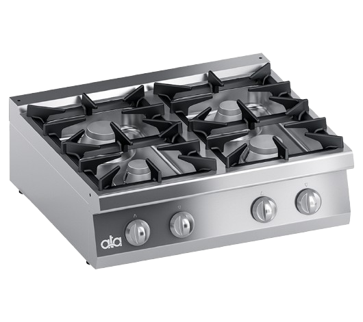 Mașină de gătit pe gaz cu 4 arzătoare | K7GCUP10TTP