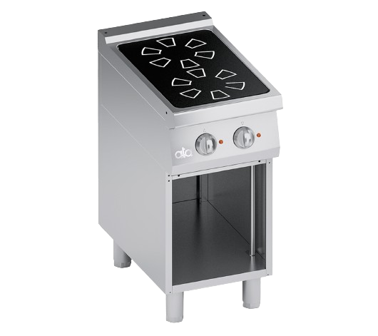 Electric range on open cabinet | K7EVC05VV