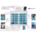 Cameră frigorifică vitrată cu 5 uși | TCV0002
