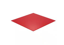 Red plexiglass 65x50 cm | C-1 130/100 NG