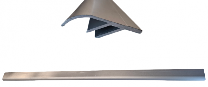Șină aluminiu pentru geam pentru vitrină frigorifică orizontală WCHG 1.5/1.1 (Mawi) | AC0000378