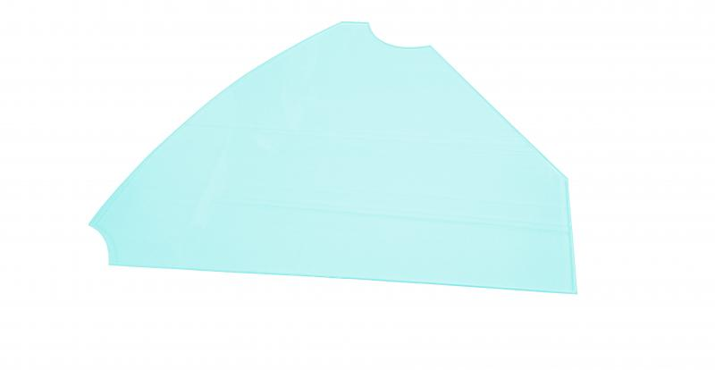 Glass divider for horizontal refrigerated showcases WCHSN (Mawi) | AC0000143