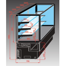 EVOK 120 - Display refrigerator