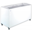 UDD 400 SCBG (KH-CF400 SCB) - Chest freezer with sliding curved glass top