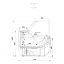 L-1 MD/W/SP 125/110 Modena Modern | Refrigerating counter plug in