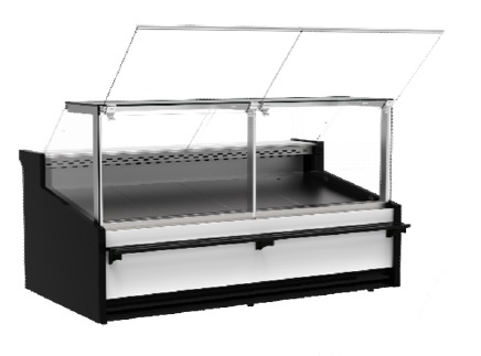 WCh-8/1 Carmen 1570 LS ZZ | Counter with straight glass without aggr. (D)