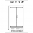 Raft frigorific cu agregat extern | R-1 YR 187/90 YORK PLUS