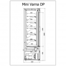 Raft frigorific cu uși glisante | R-1 MVR 130/60 DP MINI VARNA