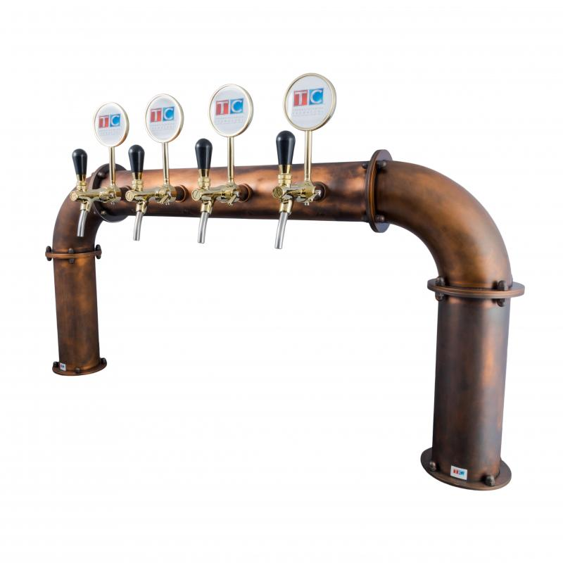 TC BRAUHAUS Bridge - Beer tower with 6 taps