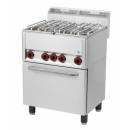 Maşină de gătit cu 4 arzătoare şi cuptor electric | SPT 60 GLS